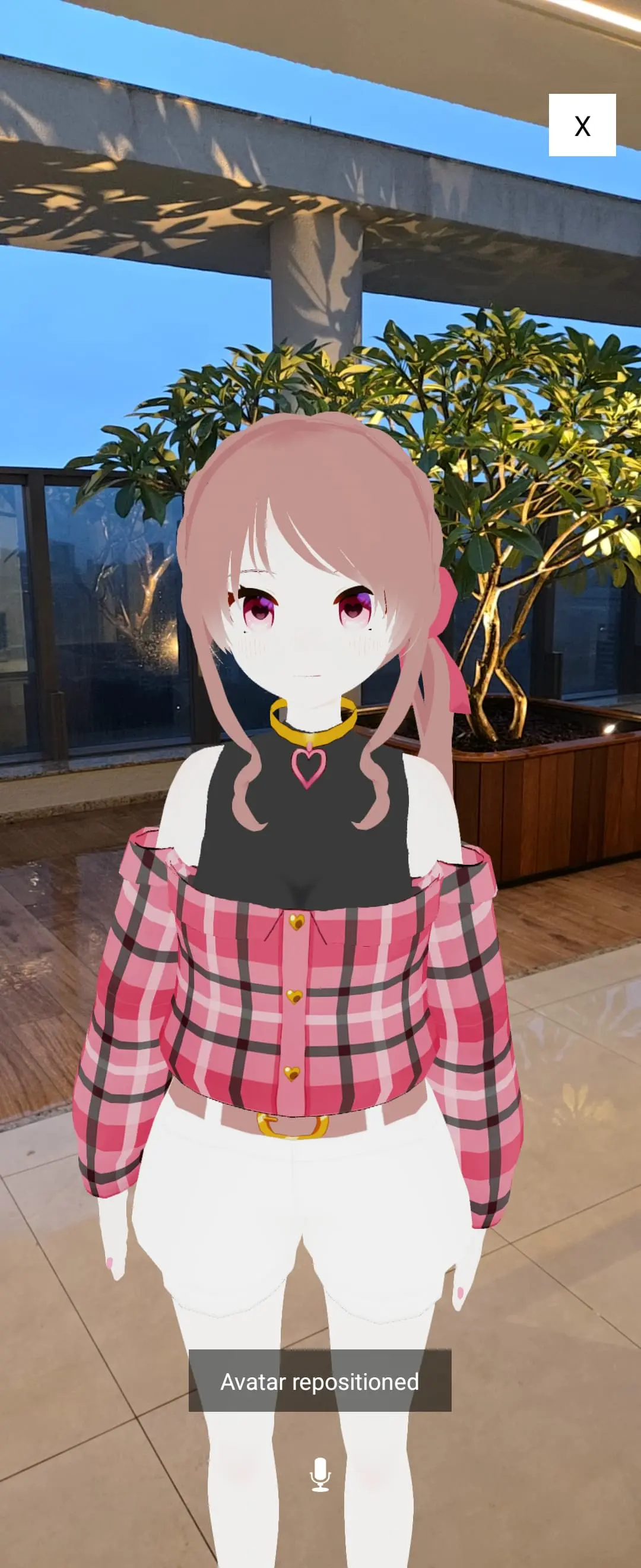 AikoMate companion customization screen